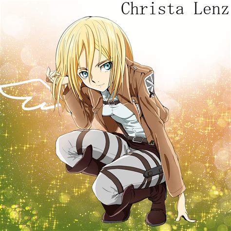 christa from attack on titan|krista lenz age.